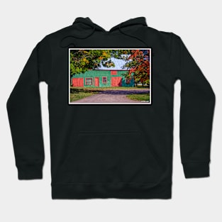 Old Barn in Parrsboro 01 Hoodie